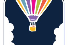Logo for the Elevation Station Exhibition at the Anderson Abruzzo International Balloon Museum